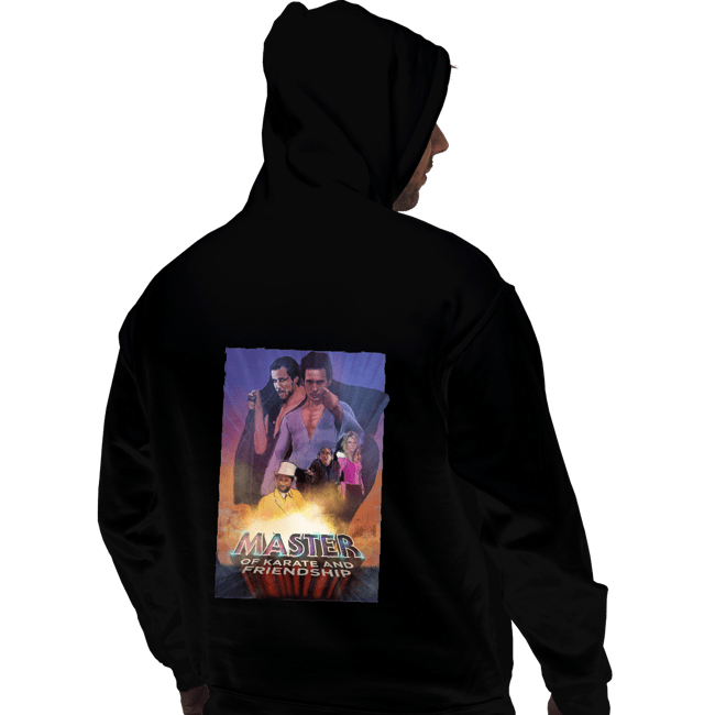 Daily_Deal_Shirts Pullover Hoodies, Unisex / Small / Black Master of Karate And Friendship