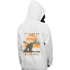 Shirts Pullover Hoodies, Unisex / Small / White Visit Wakanda