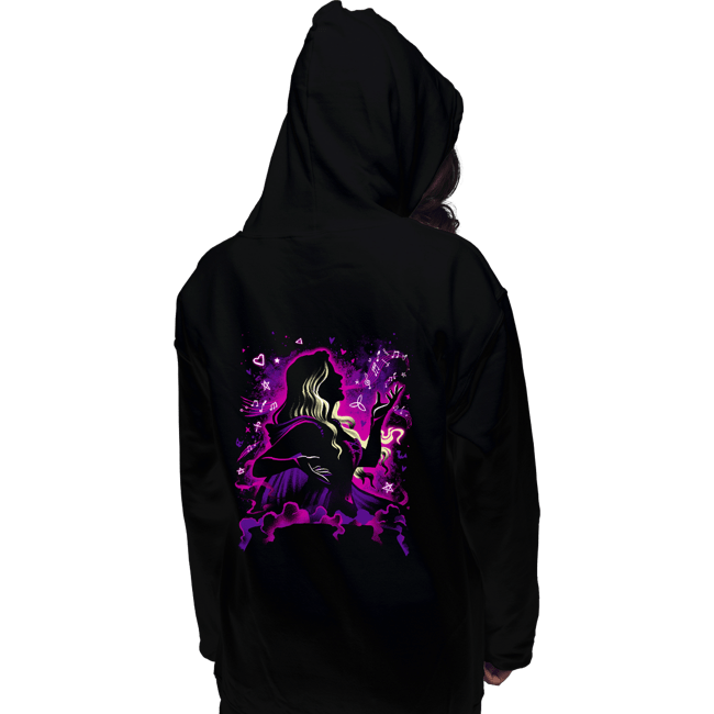 Daily_Deal_Shirts Pullover Hoodies, Unisex / Small / Black Love Witch
