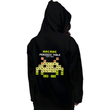 Load image into Gallery viewer, Daily_Deal_Shirts Pullover Hoodies, Unisex / Small / Black Arcade Periodic Table
