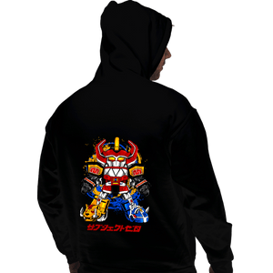 Daily_Deal_Shirts Pullover Hoodies, Unisex / Small / Black Chibi Megazord