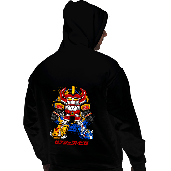 Daily_Deal_Shirts Pullover Hoodies, Unisex / Small / Black Chibi Megazord