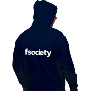 Shirts Pullover Hoodies, Unisex / Small / Navy fsociety