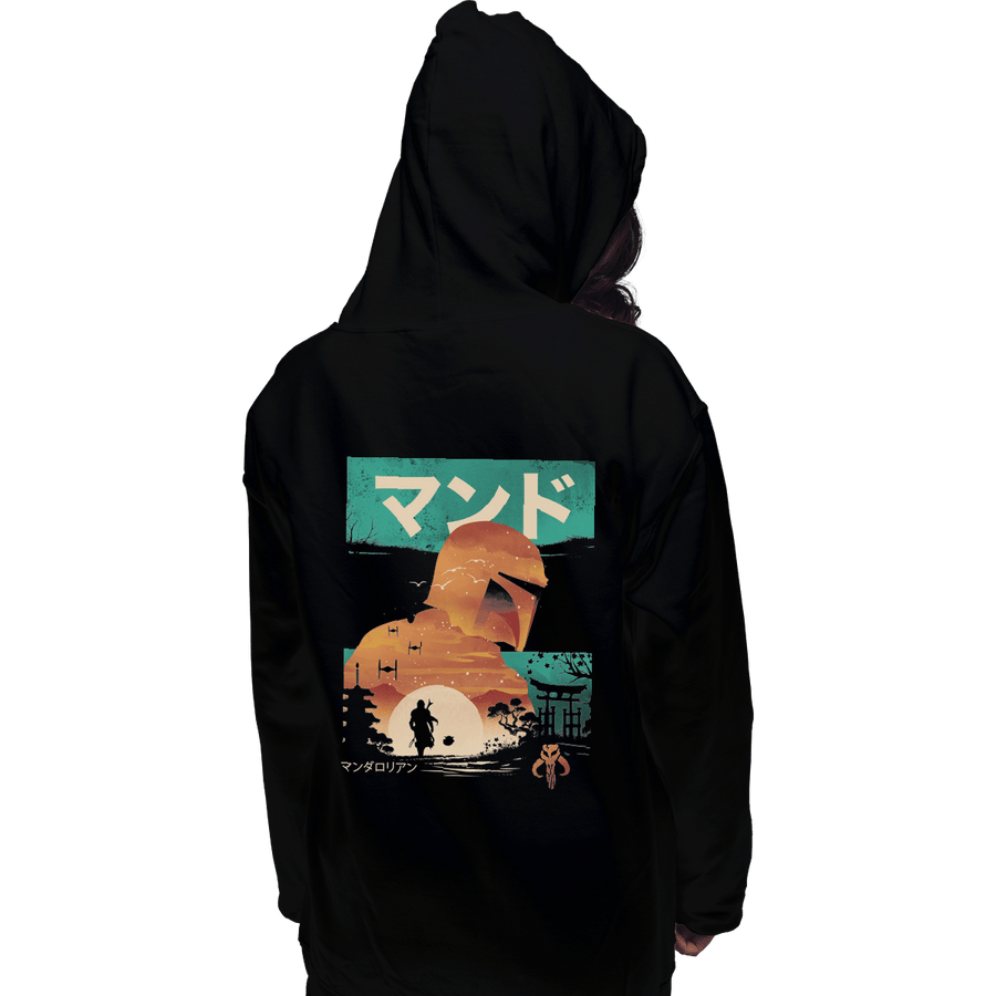 Shirts Zippered Hoodies, Unisex / Small / Black Edo Mando