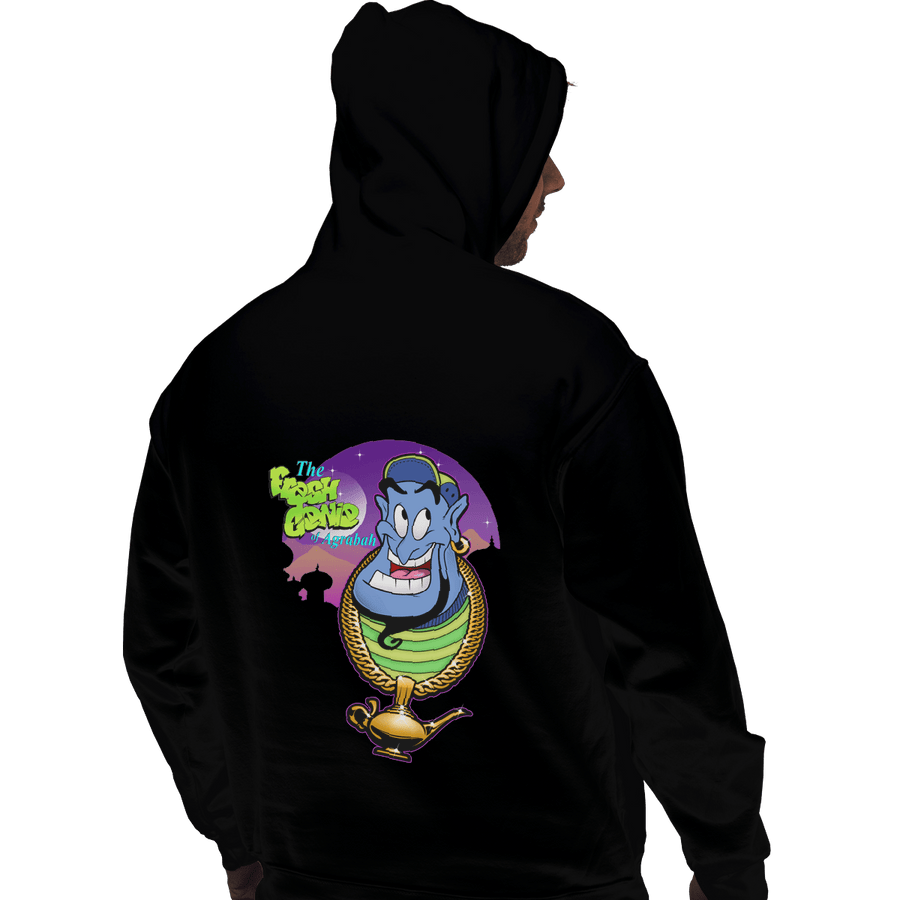 Shirts Pullover Hoodies, Unisex / Small / Black Fresh Genie Of Agrabah