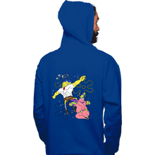 Load image into Gallery viewer, Daily_Deal_Shirts Pullover Hoodies, Unisex / Small / Royal Blue Sponge Knight Returns
