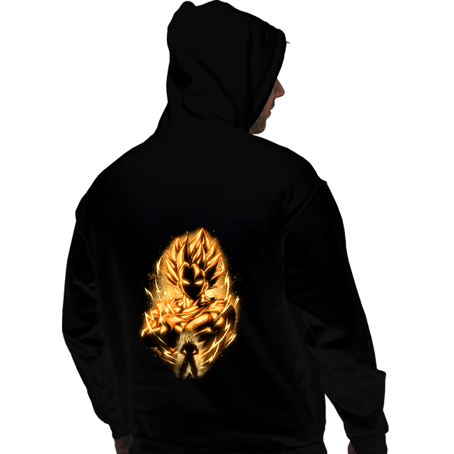 Shirts Pullover Hoodies, Unisex / Small / Black Golden Saiyan Vegito