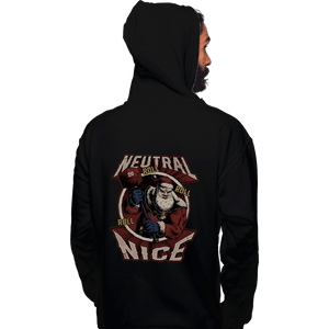 Shirts Pullover Hoodies, Unisex / Small / Black Neutral Nice Santa