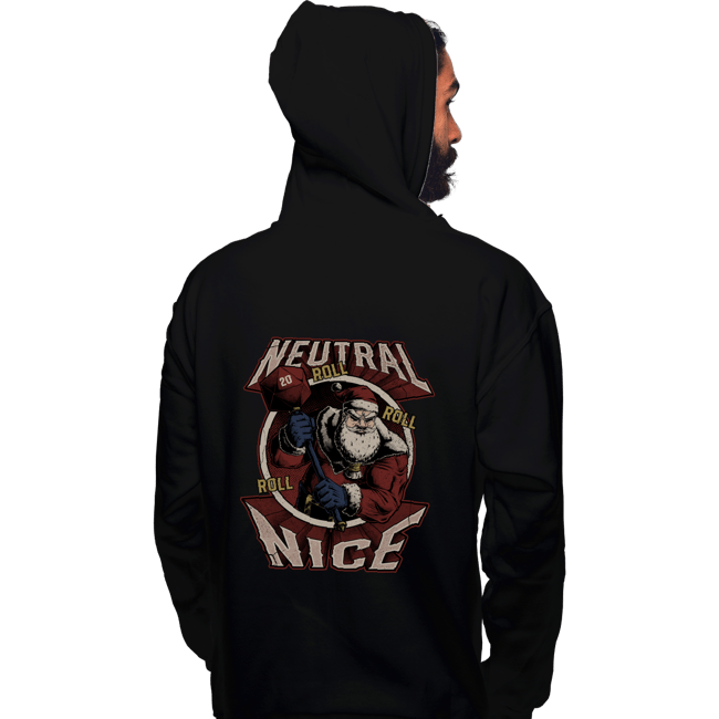 Shirts Pullover Hoodies, Unisex / Small / Black Neutral Nice Santa