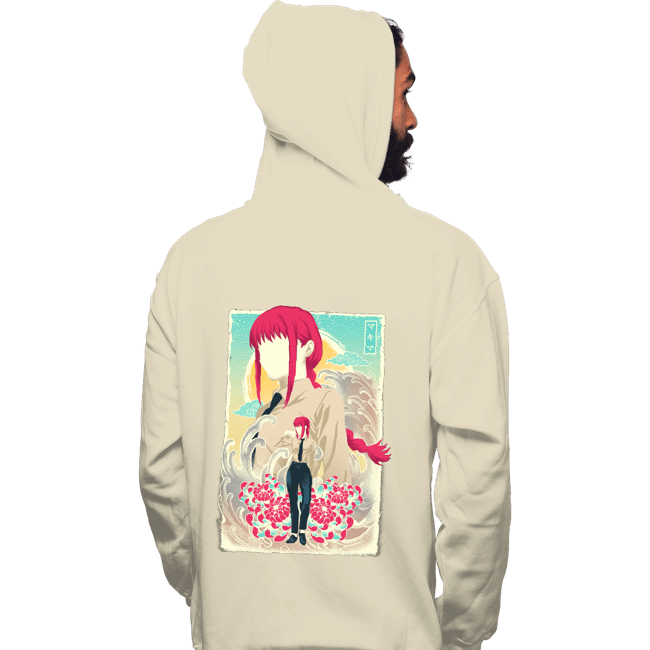 Daily_Deal_Shirts Pullover Hoodies, Unisex / Small / Sand Musha-e Makima