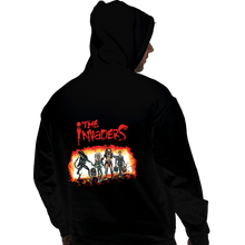 Load image into Gallery viewer, Shirts Pullover Hoodies, Unisex / Small / Black Invaders
