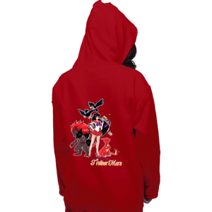 Secret_Shirts Pullover Hoodies, Unisex / Small / Red Pretty Guardian Trainer Rei Hino