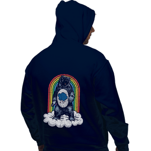 Daily_Deal_Shirts Pullover Hoodies, Unisex / Small / Navy Real Grumpy Bear