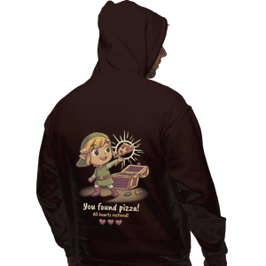 Shirts Zippered Hoodies, Unisex / Small / Dark Chocolate Legendary PIzza