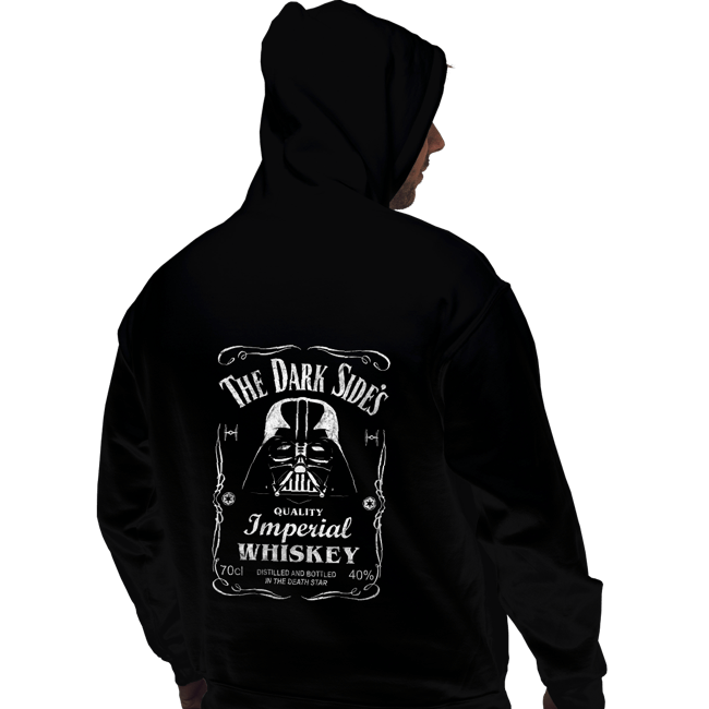 Daily_Deal_Shirts Pullover Hoodies, Unisex / Small / Black The Dark Side's Whiskey