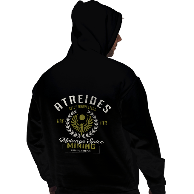 Daily_Deal_Shirts Pullover Hoodies, Unisex / Small / Black Atreides Melange Spice