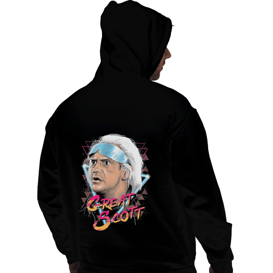 Shirts Zippered Hoodies, Unisex / Small / Black Great Scott