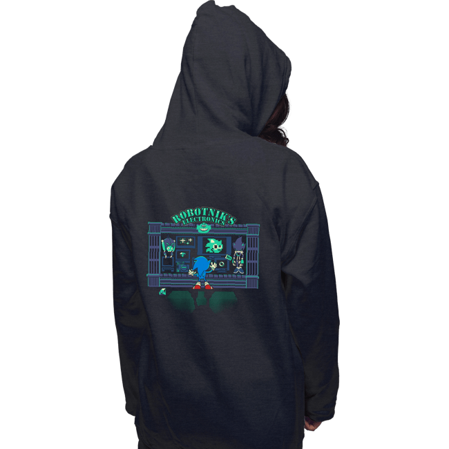 Shirts Pullover Hoodies, Unisex / Small / Dark Heather Robotnik's Electronics