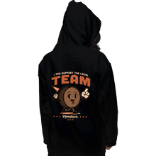 Load image into Gallery viewer, Daily_Deal_Shirts Pullover Hoodies, Unisex / Small / Black Local Hockey Fan
