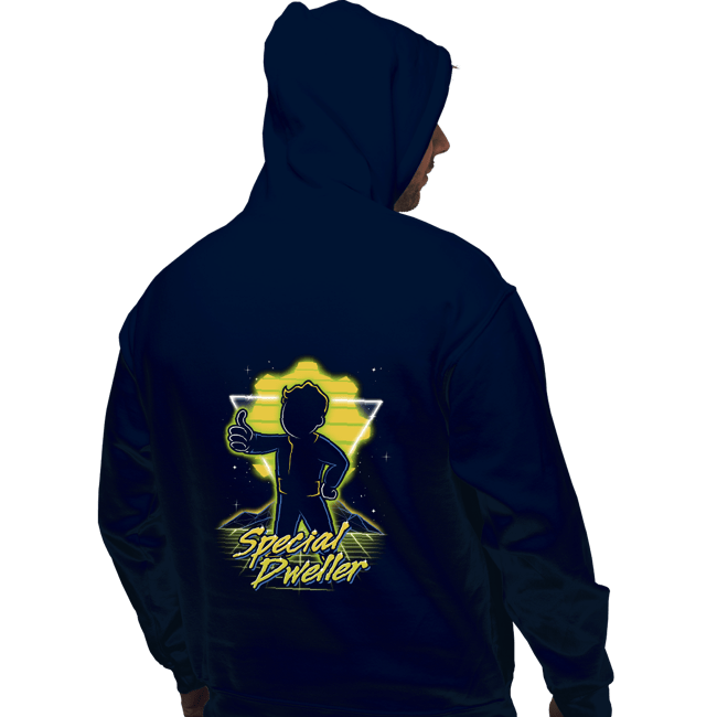 Shirts Pullover Hoodies, Unisex / Small / Navy Retro Special Dweller