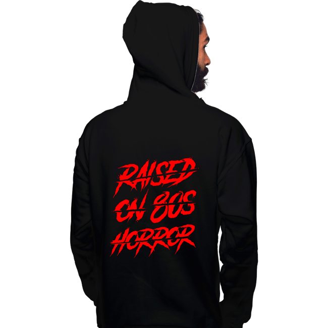 Daily_Deal_Shirts Pullover Hoodies, Unisex / Small / Black 80s Horror
