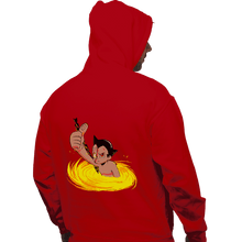 Load image into Gallery viewer, Shirts Pullover Hoodies, Unisex / Small / Red Terminator Boy
