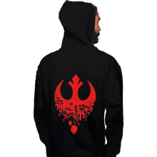 Load image into Gallery viewer, Shirts Pullover Hoodies, Unisex / Small / Black Fractured Rebellion
