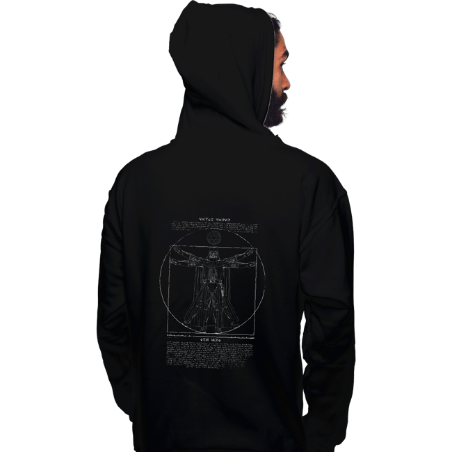 Daily_Deal_Shirts Pullover Hoodies, Unisex / Small / Black Vitruvian Darkside