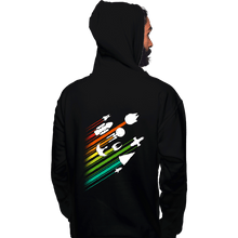 Load image into Gallery viewer, Shirts Pullover Hoodies, Unisex / Small / Black Warp Speed
