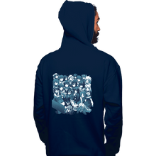 Load image into Gallery viewer, Secret_Shirts Pullover Hoodies, Unisex / Small / Navy Anime Night
