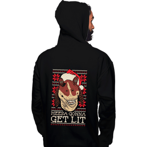 Daily_Deal_Shirts Pullover Hoodies, Unisex / Small / Black Lit Christmas