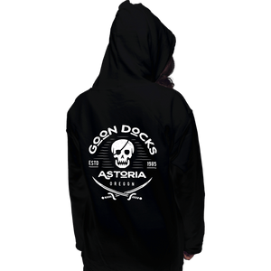 Shirts Pullover Hoodies, Unisex / Small / Black Goon Docks Emblem