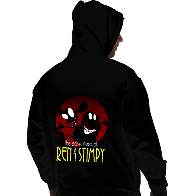 Secret_Shirts Pullover Hoodies, Unisex / Small / Black The Adventures of Ren & Stimpy