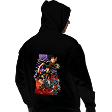 Load image into Gallery viewer, Shirts Pullover Hoodies, Unisex / Small / Black Asteroid Blues

