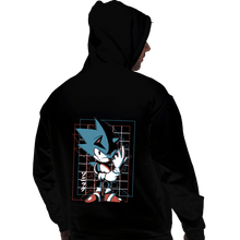 Load image into Gallery viewer, Shirts Pullover Hoodies, Unisex / Small / Black 3D Hedgehog
