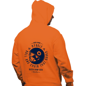 Shirts Pullover Hoodies, Unisex / Small / Orange Bow Wow