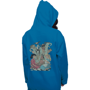 Shirts Pullover Hoodies, Unisex / Small / Sapphire Wonderlands