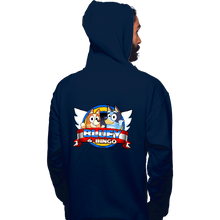 Load image into Gallery viewer, Daily_Deal_Shirts Pullover Hoodies, Unisex / Small / Navy Heeler Adv.
