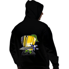 Load image into Gallery viewer, Shirts Pullover Hoodies, Unisex / Small / Black 8-Bit Hero
