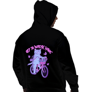 Daily_Deal_Shirts Pullover Hoodies, Unisex / Small / Black Off To Wreak Havoc