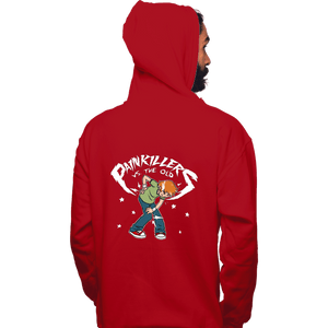Daily_Deal_Shirts Pullover Hoodies, Unisex / Small / Red Eldery Odyssey