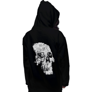 Shirts Pullover Hoodies, Unisex / Small / Black Horror Skull