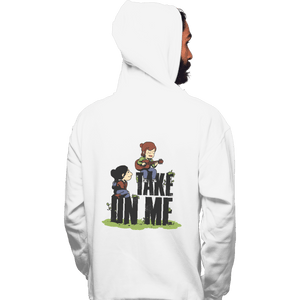 Shirts Zippered Hoodies, Unisex / Small / White Ellie Sings To Dina