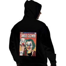 Load image into Gallery viewer, Shirts Zippered Hoodies, Unisex / Small / Black Smile Clown
