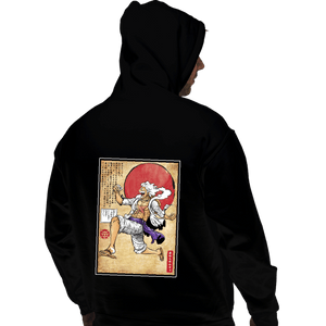 Daily_Deal_Shirts Pullover Hoodies, Unisex / Small / Black Gear Five Woodblock