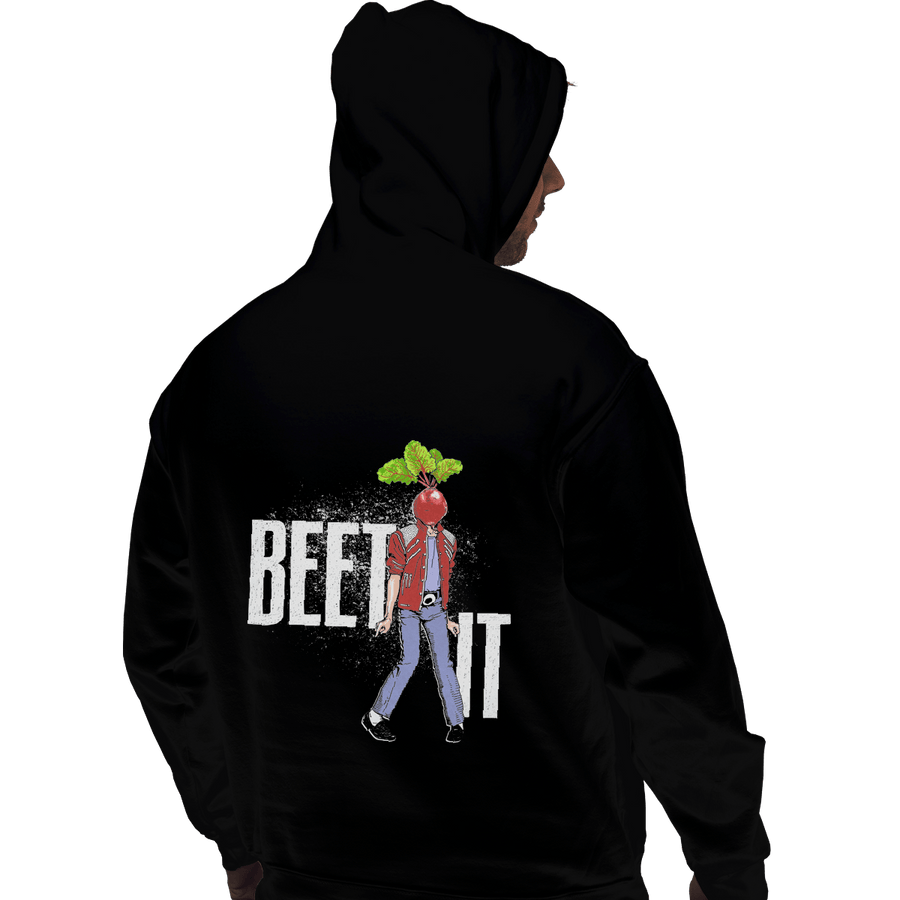 Shirts Pullover Hoodies, Unisex / Small / Black Beet It