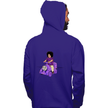 Load image into Gallery viewer, Shirts Pullover Hoodies, Unisex / Small / Violet Purple Train
