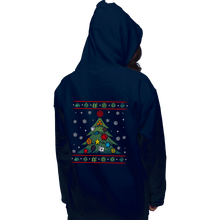 Load image into Gallery viewer, Shirts Pullover Hoodies, Unisex / Small / Navy Ugly RPG Christmas Shirt
