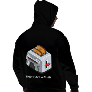 Daily_Deal_Shirts Pullover Hoodies, Unisex / Small / Black Frakking Toaster