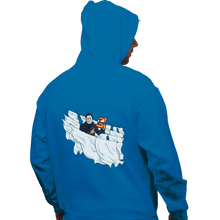 Load image into Gallery viewer, Daily_Deal_Shirts Pullover Hoodies, Unisex / Small / Sapphire Slasher Time

